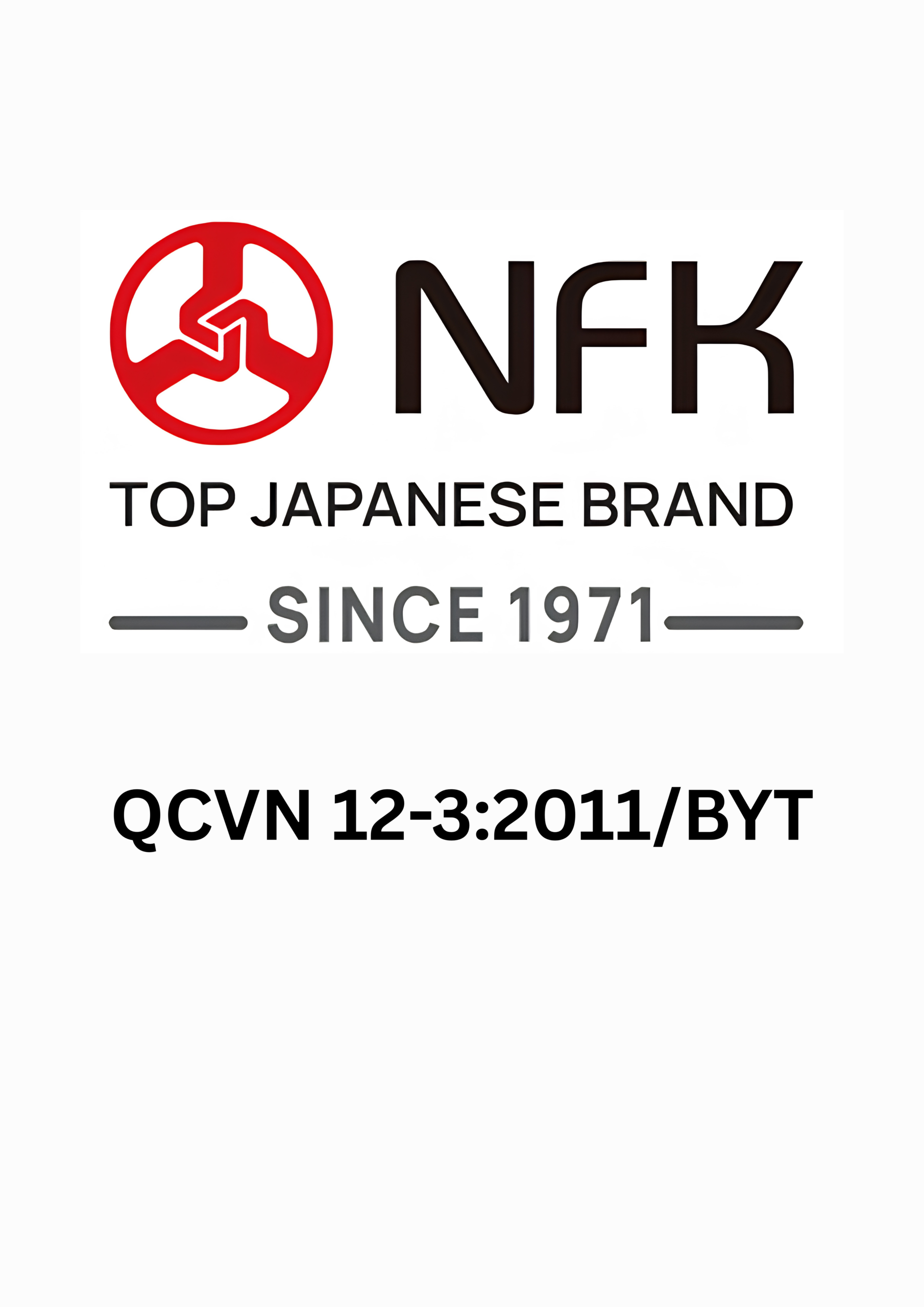 QCVN 12-3:2011/BYT