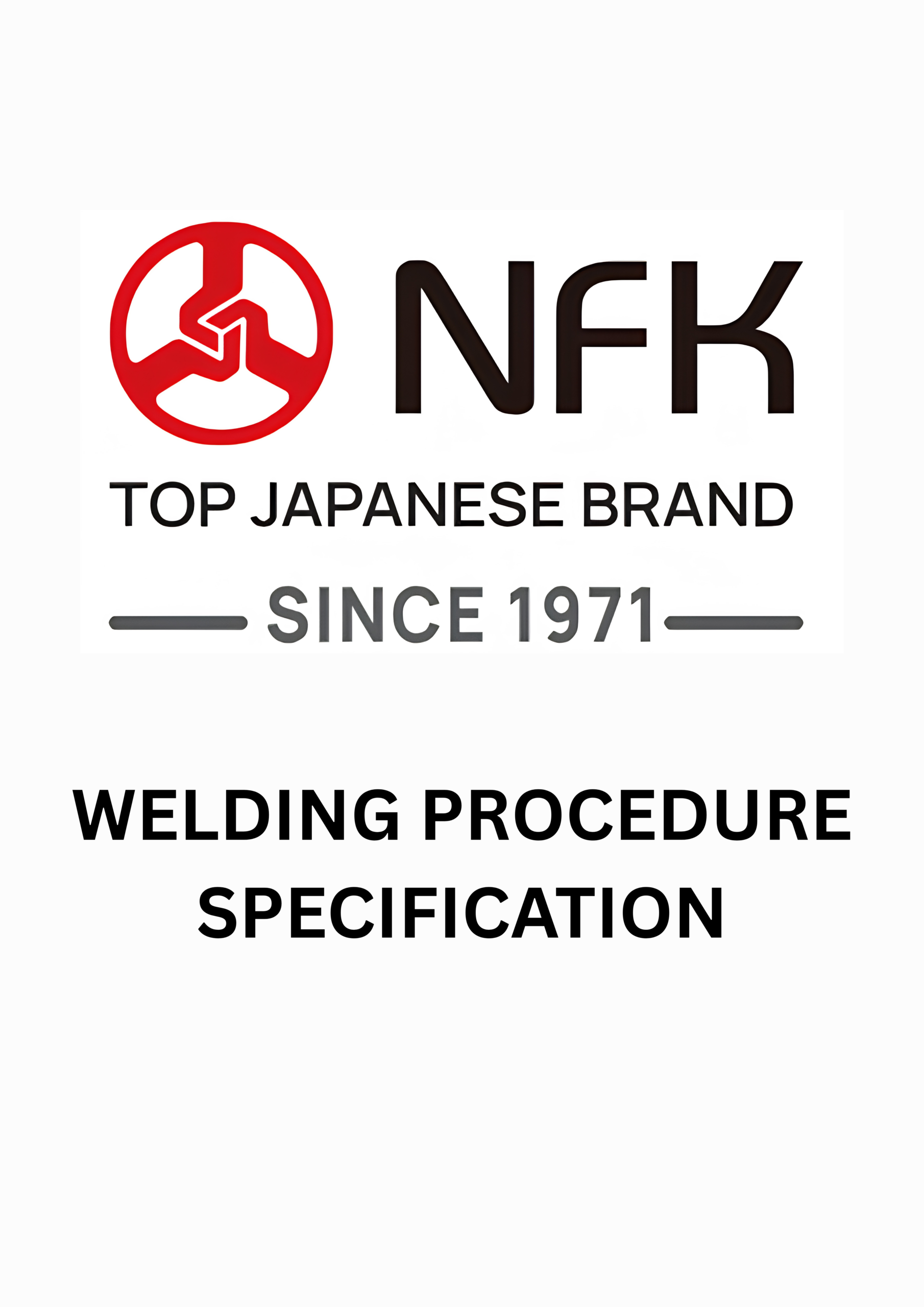 WELDING PROCEDURE SPECIFICATION